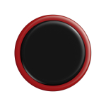 1 button red and black